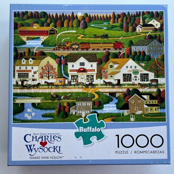 **2 FOR $40**  Charles Wysocki 1000-piece puzzle (new in sealed box) - Picture 1 of 1